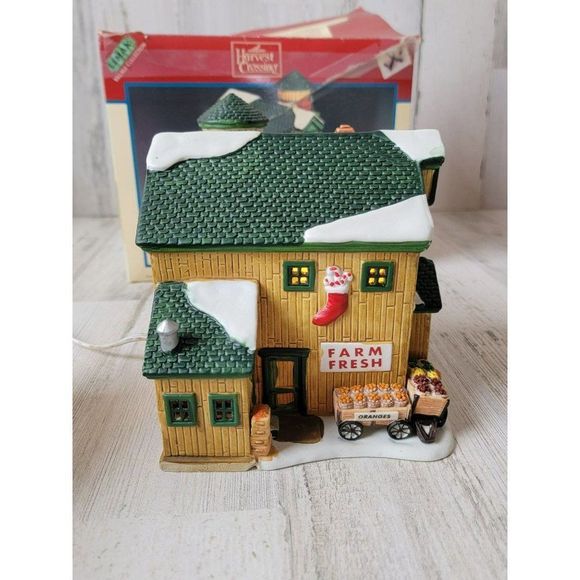 Lemax 1998 Farmers Market Xmas Village accessories vegetable fruit - Picture 5 of 8